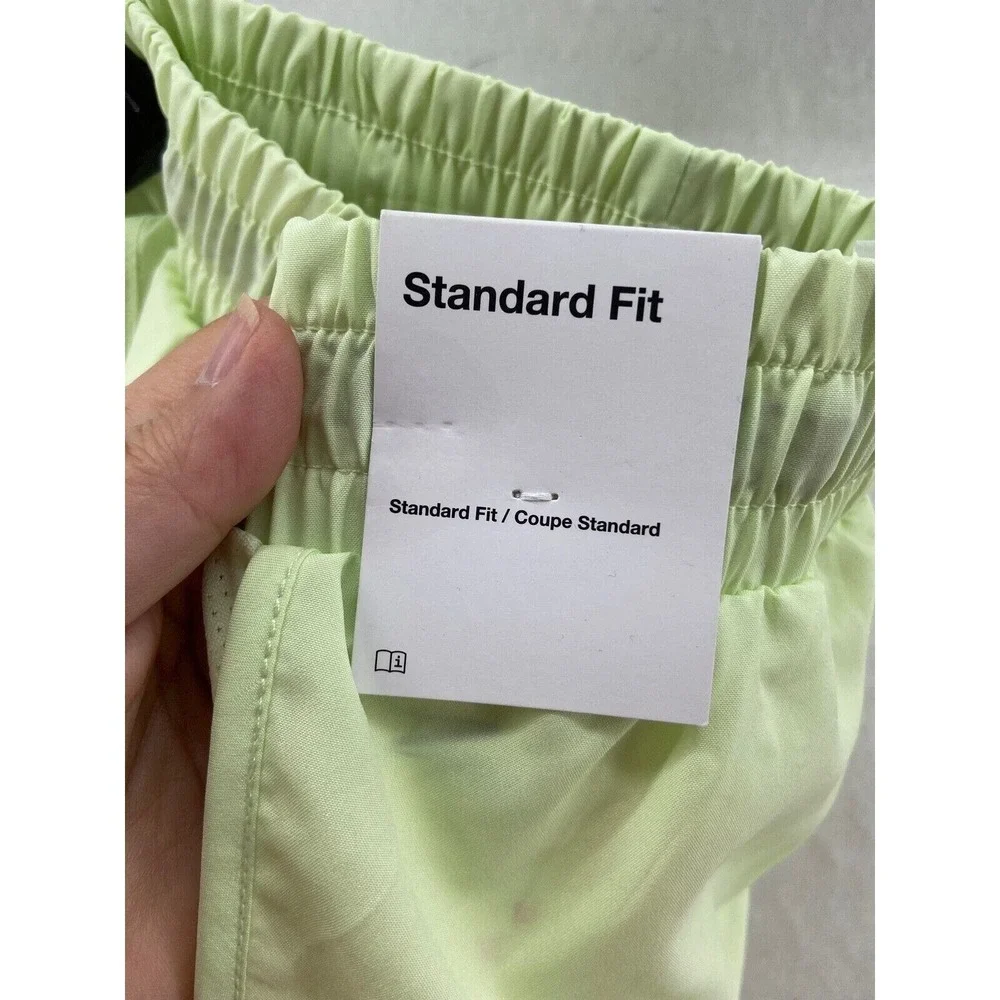 NWT Nike Shorts Girls Large Dri-FIT Tempo 2-in-1 Mongram Running Lime Ice $32.00